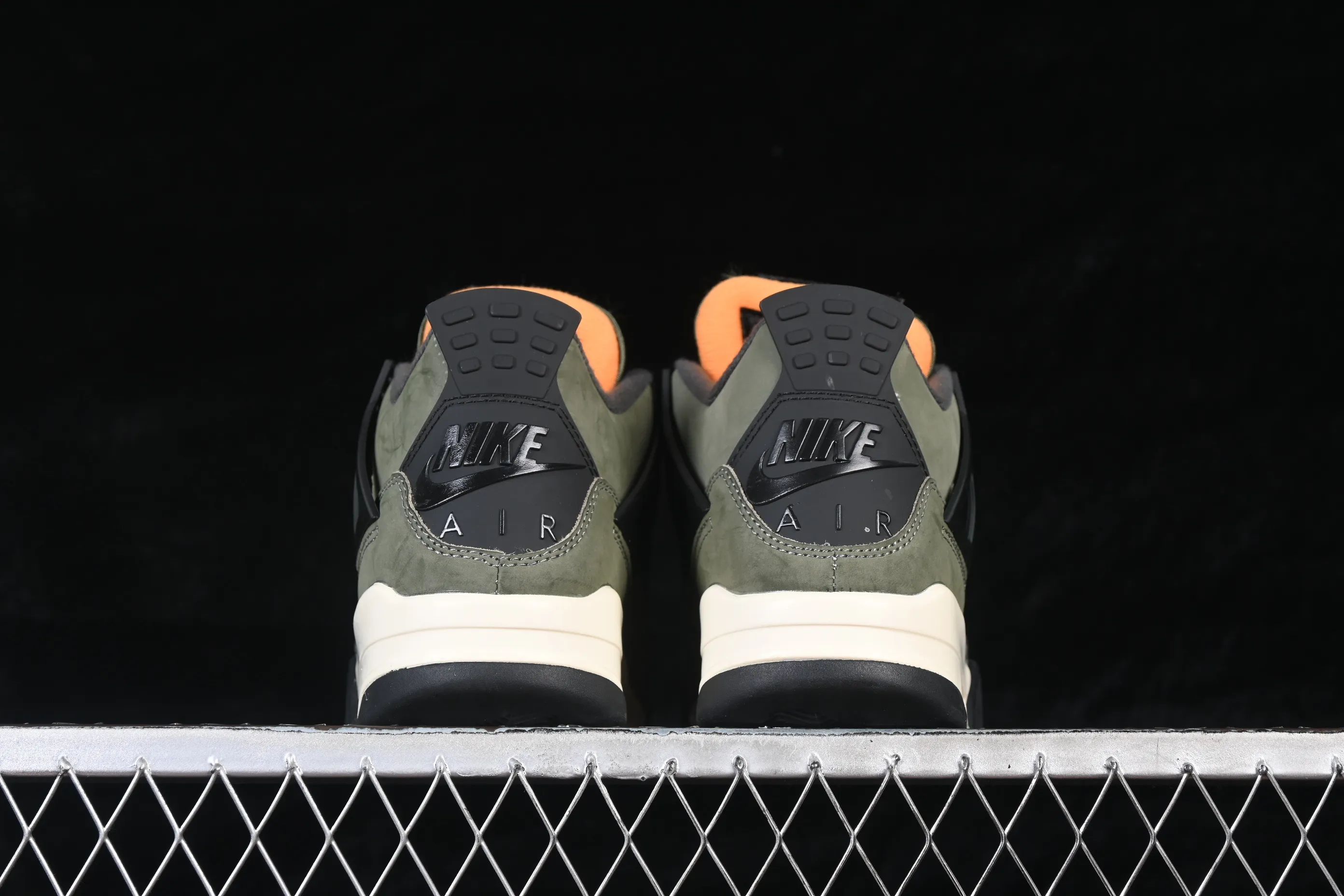 All categories Air Jordan Jordan series basketball shoes Air Jordan 4 Undefeated x Air Jordan 4 OG AJ4 Joe 4 olive green suede IB1519-200